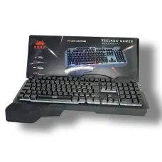 Teclado Gamer Multimídia RGB Led Lighting ( knup)