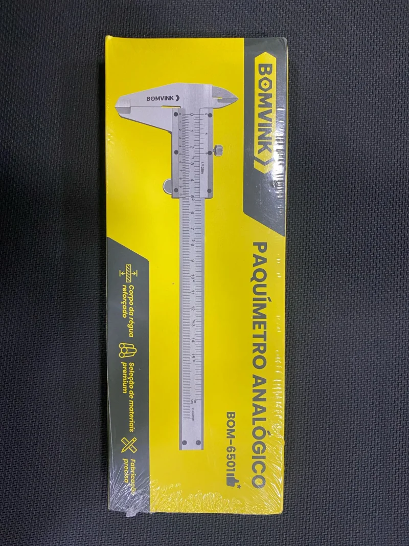 PAQUÍMETRO ANALÓGICO - BOM-6501 PAQUÍMETRO ANALÓGICO - BOM-6501