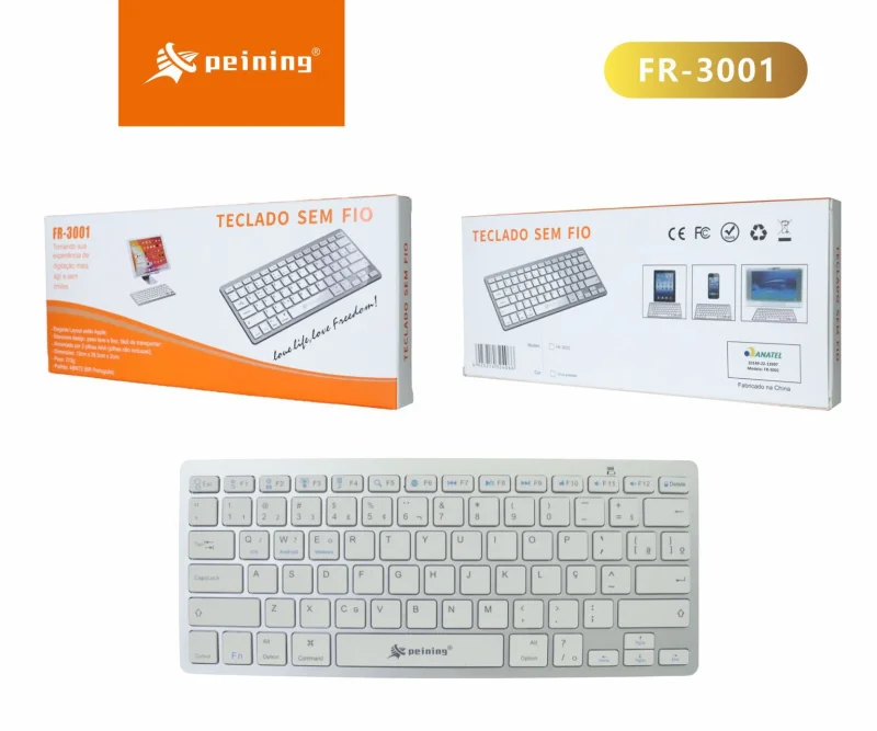 teclado sem fio FR-3001