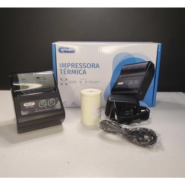 Impressora térmica (cabo e bluetooth)