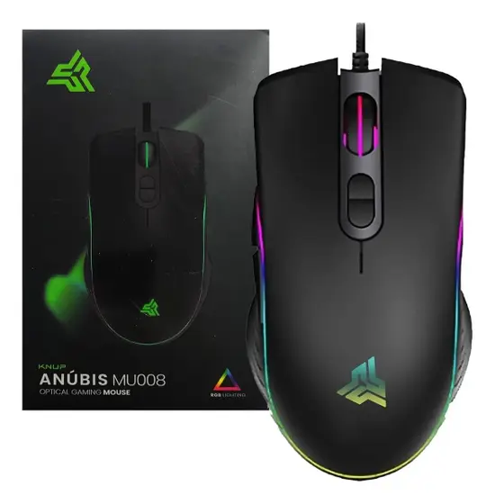 Mouse Anúbis com fio KP-MU008